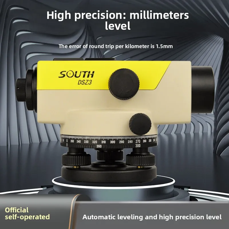 Фото Высокоточный инженерный измерительный прибор SOUTH Level DSZ3 для геодезических и картографических работ с автоматическим выравниванием №4