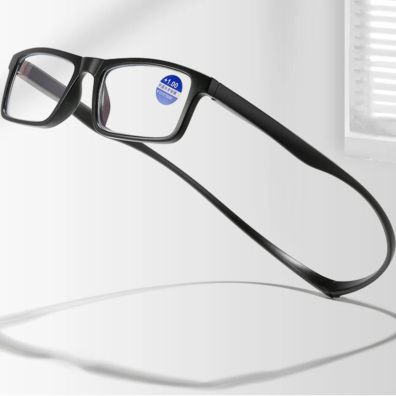 

Очки для чтения с защитой от синего света, ультралегкие зеркальные магнитные аксессуары в оправе, с кольцом, для шеи, при пресбиопии и дальнозоркости