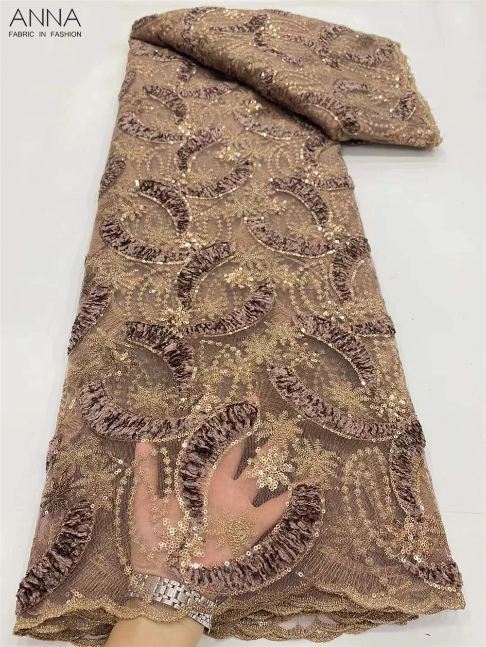 Французское Африканское Тюлевое кружево ткани бархатная кружевная ткань для