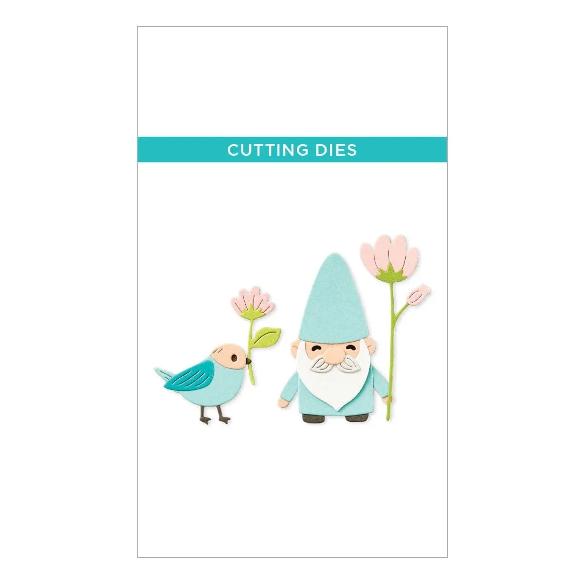Июнь 2024 новый сад Buddies гном птица цветок гравированные металлические штампы для