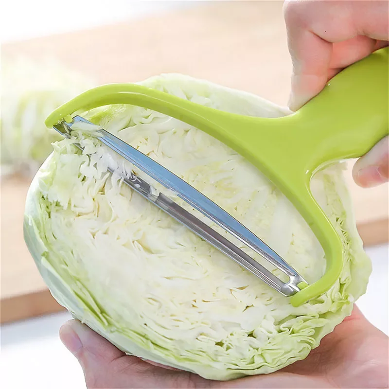 

2022New Cooking Tools Wide Mouth Peeler Vegetables Fruit Stainless Steel Knife Cabbage Graters Salad Potato Slicer Kitchen Acces