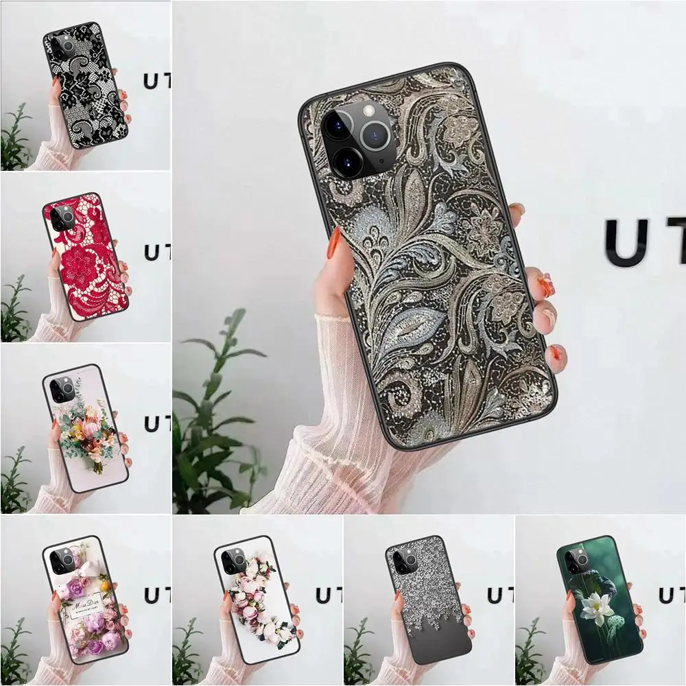 

Lmitatio Wood Lace Sexy For Samsung M02 M02S M10 M10S M11 M12 M20 M20S M21 M21S M30S M31 M51 M52 M60S M80S 5G Prime Protective