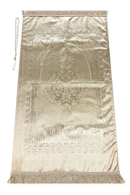 IQRAH Boxed Prayer Rug-Cream Color
