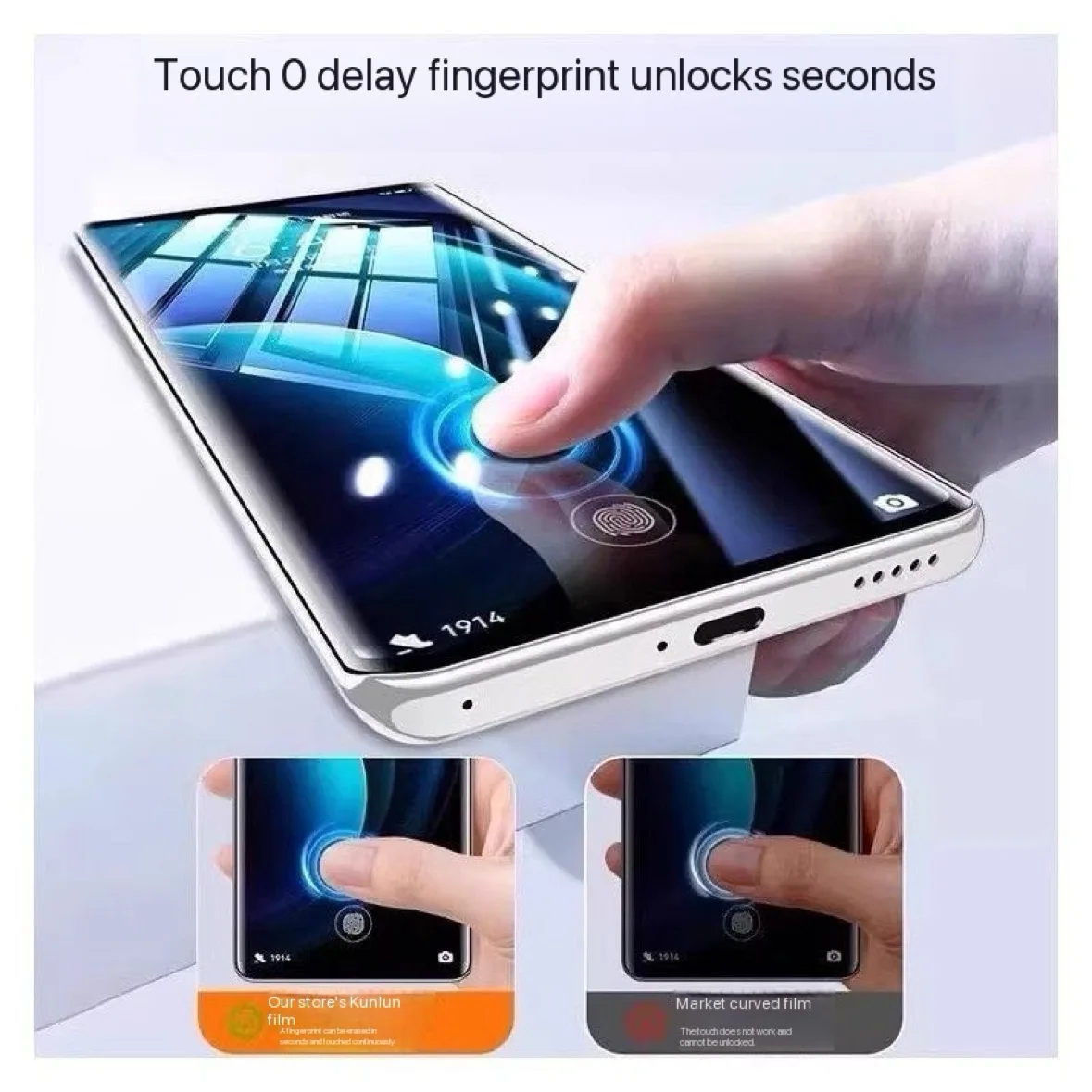 Фото Защитное 3D-стекло для OPPO Find X6, X7, X8 Pro, X7 Ultra, X8 Ultra: легкая установка, без пыли №2
