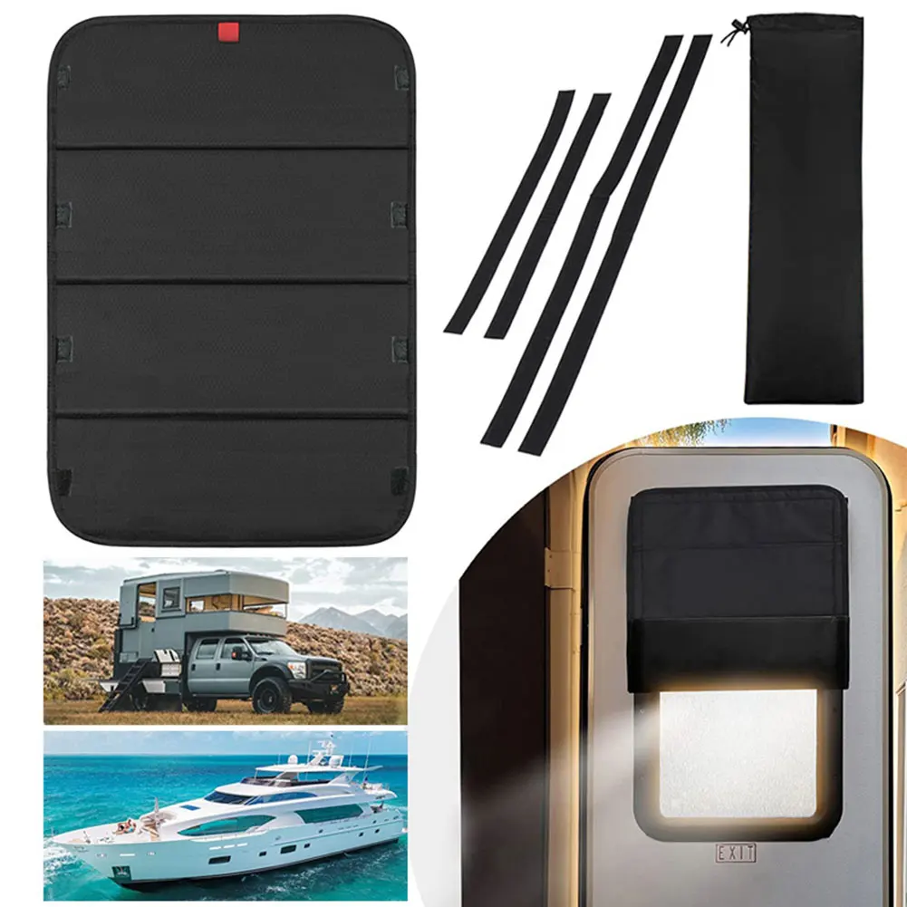

Window Cover Camper Interior Easy Install Accessories RV Door Shade Sun Blackout