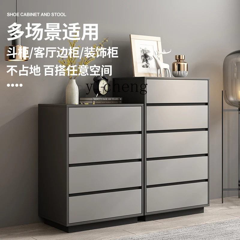 ZK современный скандинавский сундук светлый роскошный шкафчик для спальни из