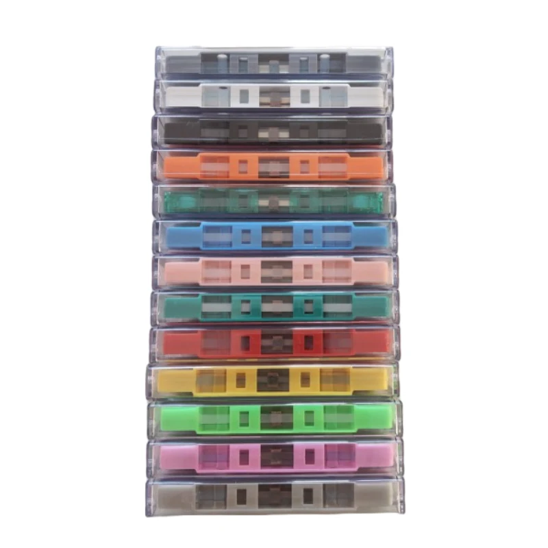 1pc Innovative New Standard Cassette Color Blank Tape Player With 45/90 Minutes Magnetic Audio Tape For Speech Music Recording