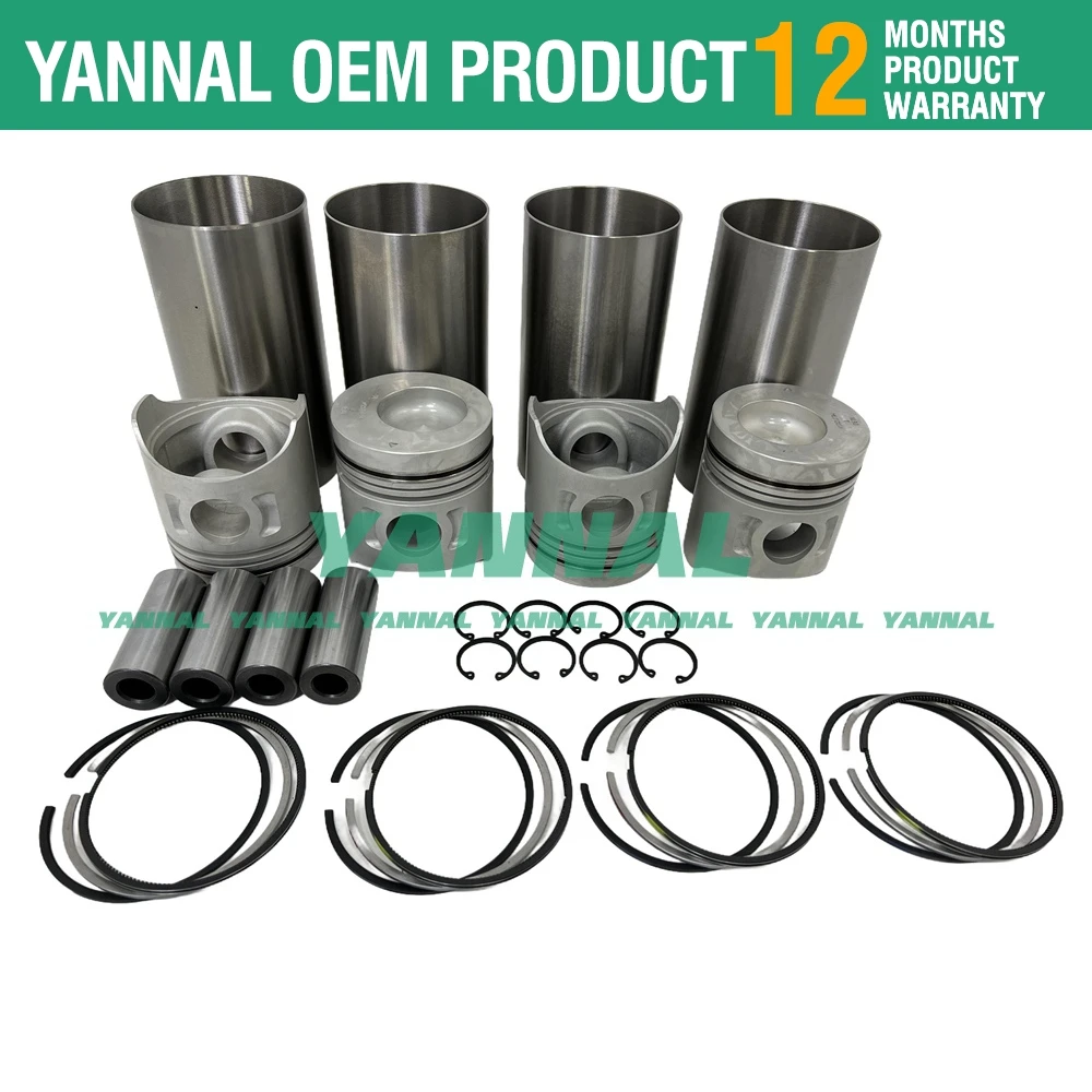 Комплект для капитального ремонта 4D31 двигателя Mitsubishi KATO HD250 HD400 HD450 экскаватора