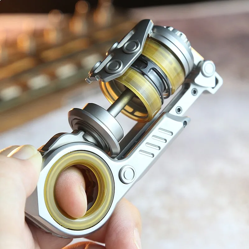 Фото Сенсорная игрушка-слайдер Sinian PEI & Steel Tuning Fork Fidget Slider - сенсорный яйцевидный шарик для снятия тревоги, для взрослых и детей, подарок для взрослых, EDC-аксессуар №4