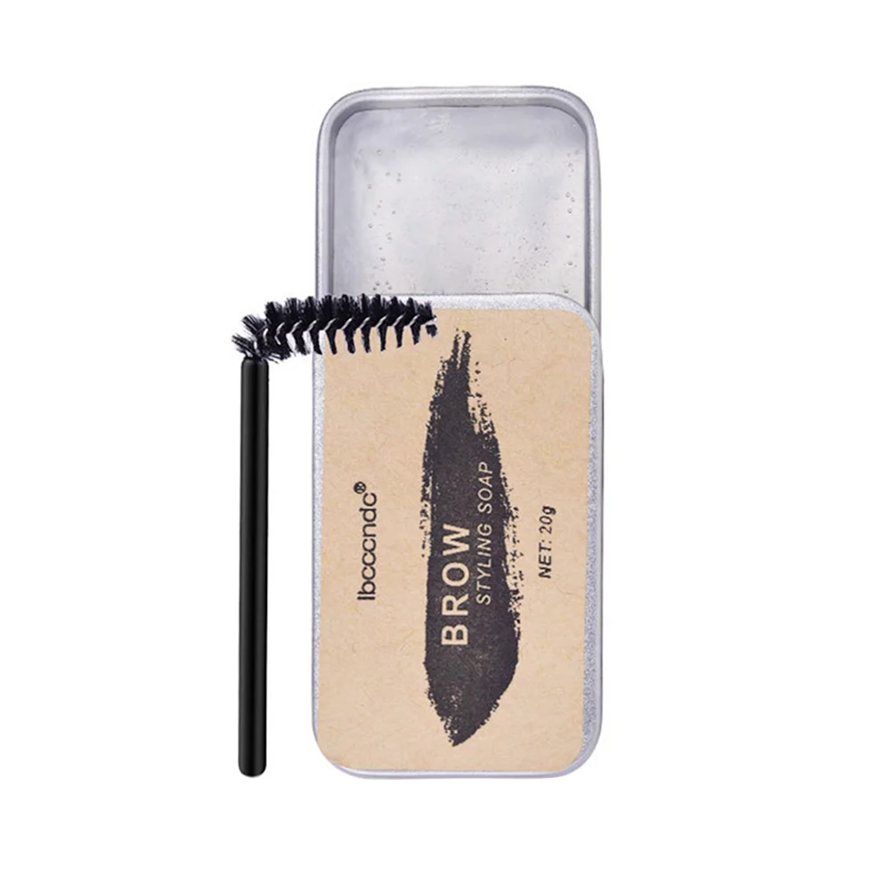 

Eyebrow Styling Soap Brow Shaping Pomade Wax Natural Balm Makeup Brows Cream Kit Brush Waterproof Freeze Smudge Setting