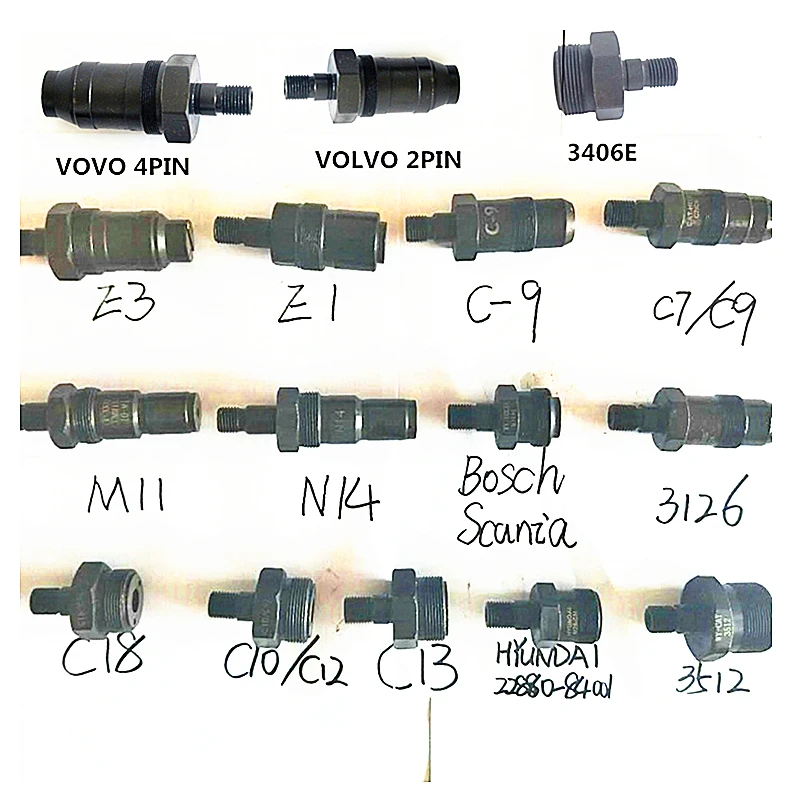 

Common Rail Injector Opening Pressure Test Adapter Tool for CAT C7 C9 C10 C12 C13 C18 M11 N14 DEPHI E1 E3