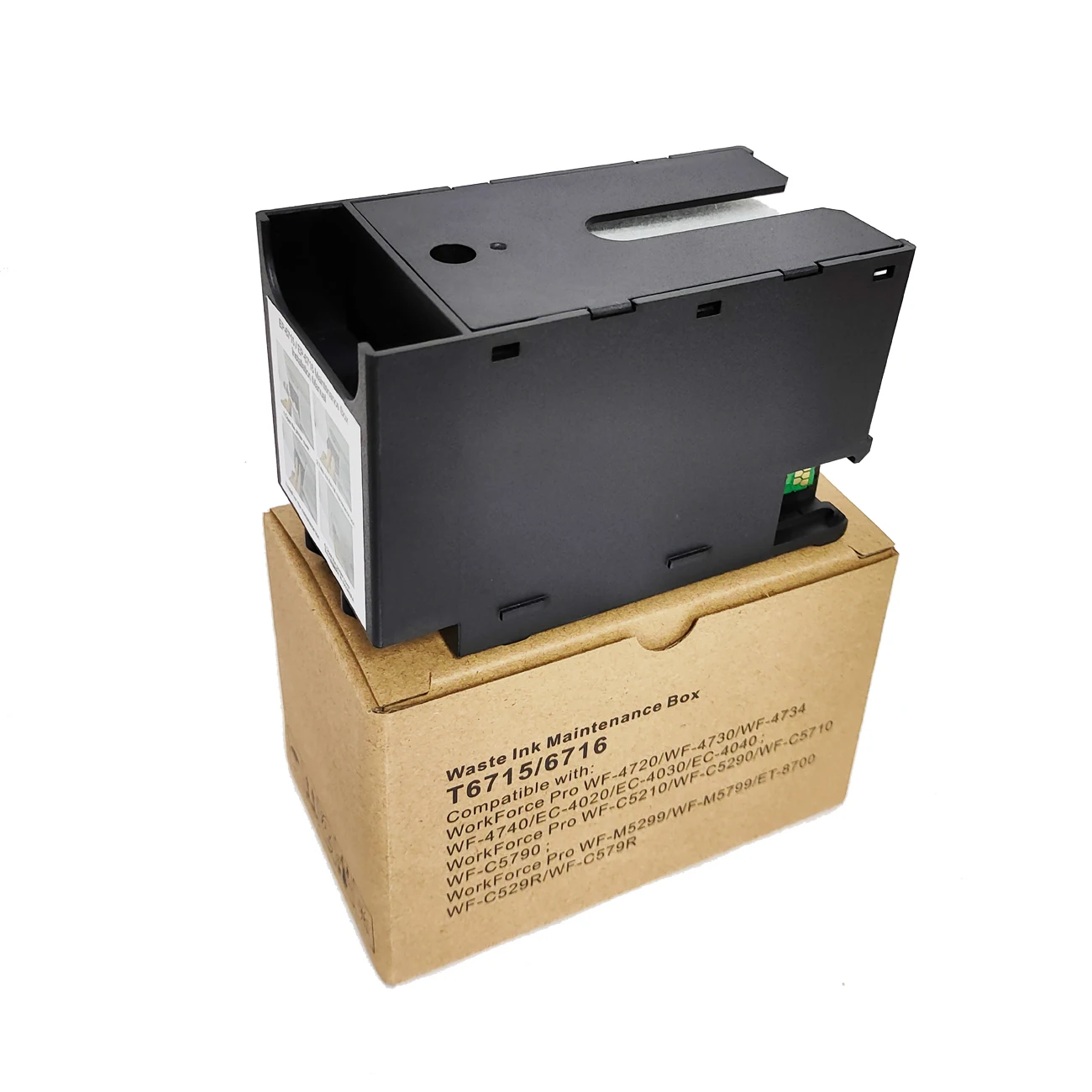 Бокс для обслуживания чернил T6715 T6716 принтера Epson WF 4720 4725 4730 4740 4745 C5290 C5710 C5790 C5210 M5299