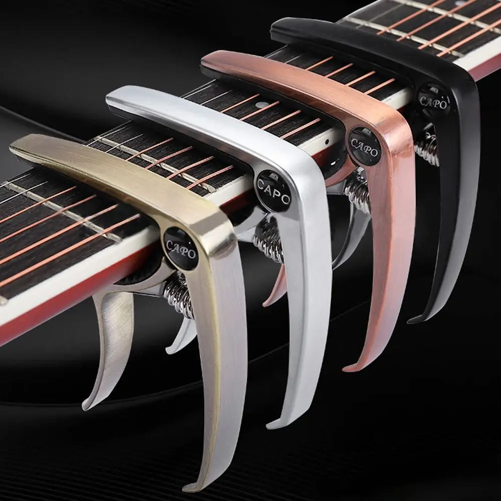 

Metal Guitar Capo Guitar Tuner Clamp Professional Key Trigger Capo for Acoustic Electric Musical Instruments Guitar Tuner Clamp