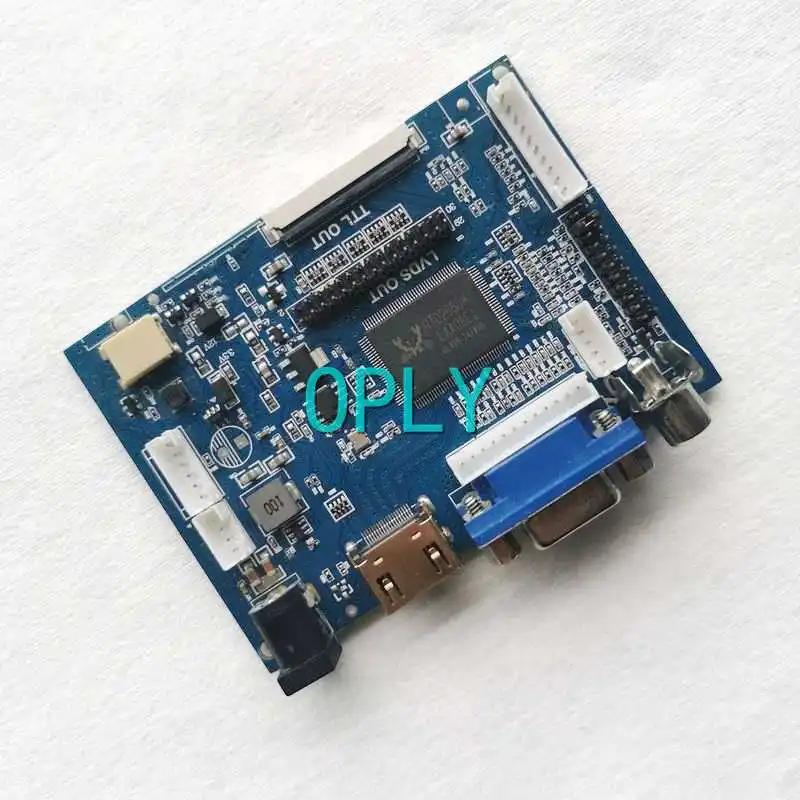 Драйвер платы контроллера экрана ЖК-дисплея подходит для Φ/L12/L21 16,4 "1920*1080 HDMI-совместимый LVDS 40-Pin DIY Kit AV VGA