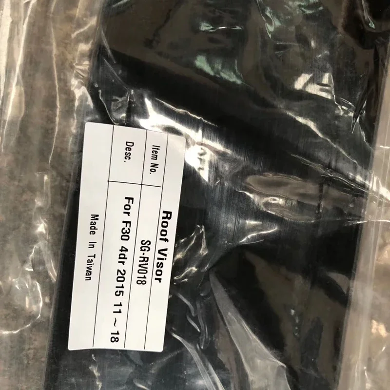 Спойлер на заднее окно для BMW E90 козырек 4dr 2005-2011