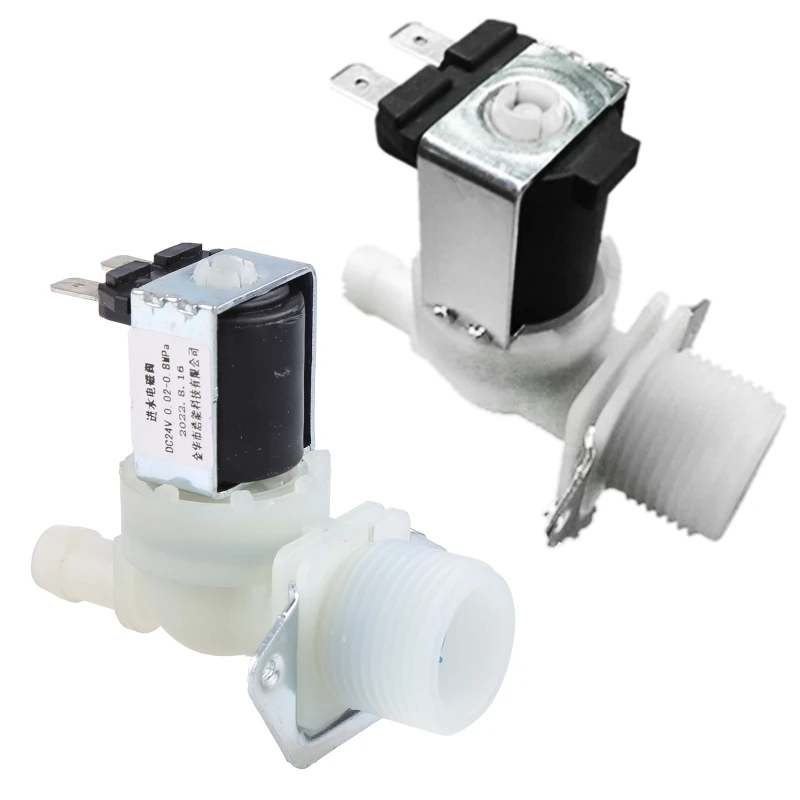 

Water Solenoid 220V/12V/24V 3/4" Male Thread for VALVE Water Flow Control Water Flow Control Dishwasher Washing Tool
