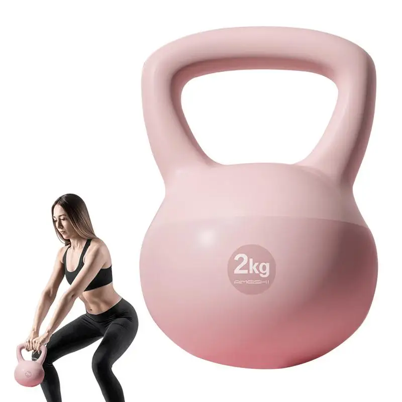 

Fitness Kettlebell 4.4 Lb Wide Grip Kettlebell Strength Training Kettlebells For Weightlifting Conditioning Strength & Core