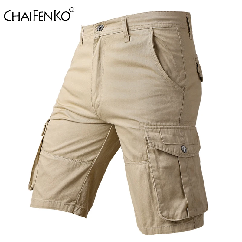 

Mens 2022 Summer New Cotton Military Shorts Men Fashion Multi Pocket Casual Short Pants Men Outdoor Tactical Cargo Shorts Men
