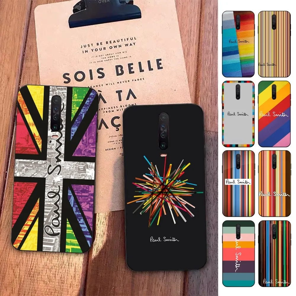 

S-Smith-fashion-P-Paul brand Phone Case For Redmi 5 6 7 8 9 10 plus pro 6 7 8 9 A GO K20 K30 K40 pro plus F3 Fundas