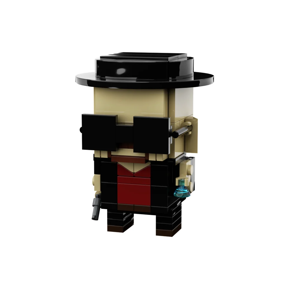 Конструктор gobrick MOC во все тяжкие хизенберг модель Mr белый квалифицированный