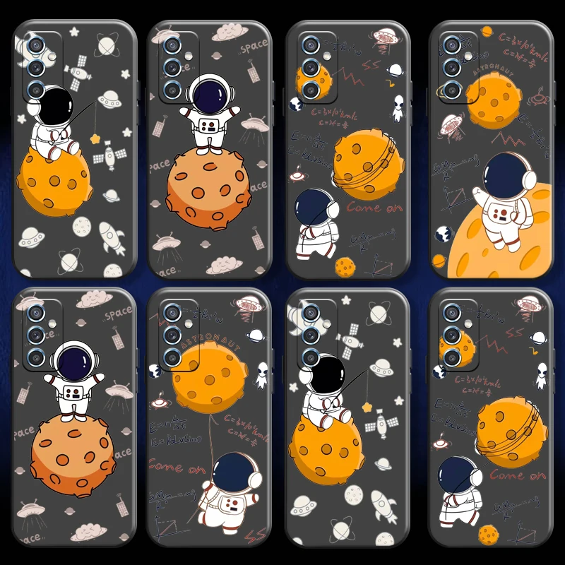 

Astronaut Yellow Planet Formula For Huawei Honor 9A 8X 9 9X Lite 10 10i 10X Lite Phone Case Coque Carcasa Black Soft