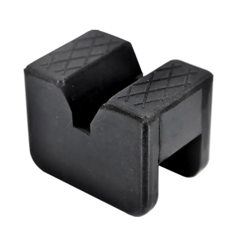 

Car Black Rubber Jack Pad Frame Protector Adapter Heavy Duty Jack Rubber Pad Tool Pinch Weld Side Lifting Disk