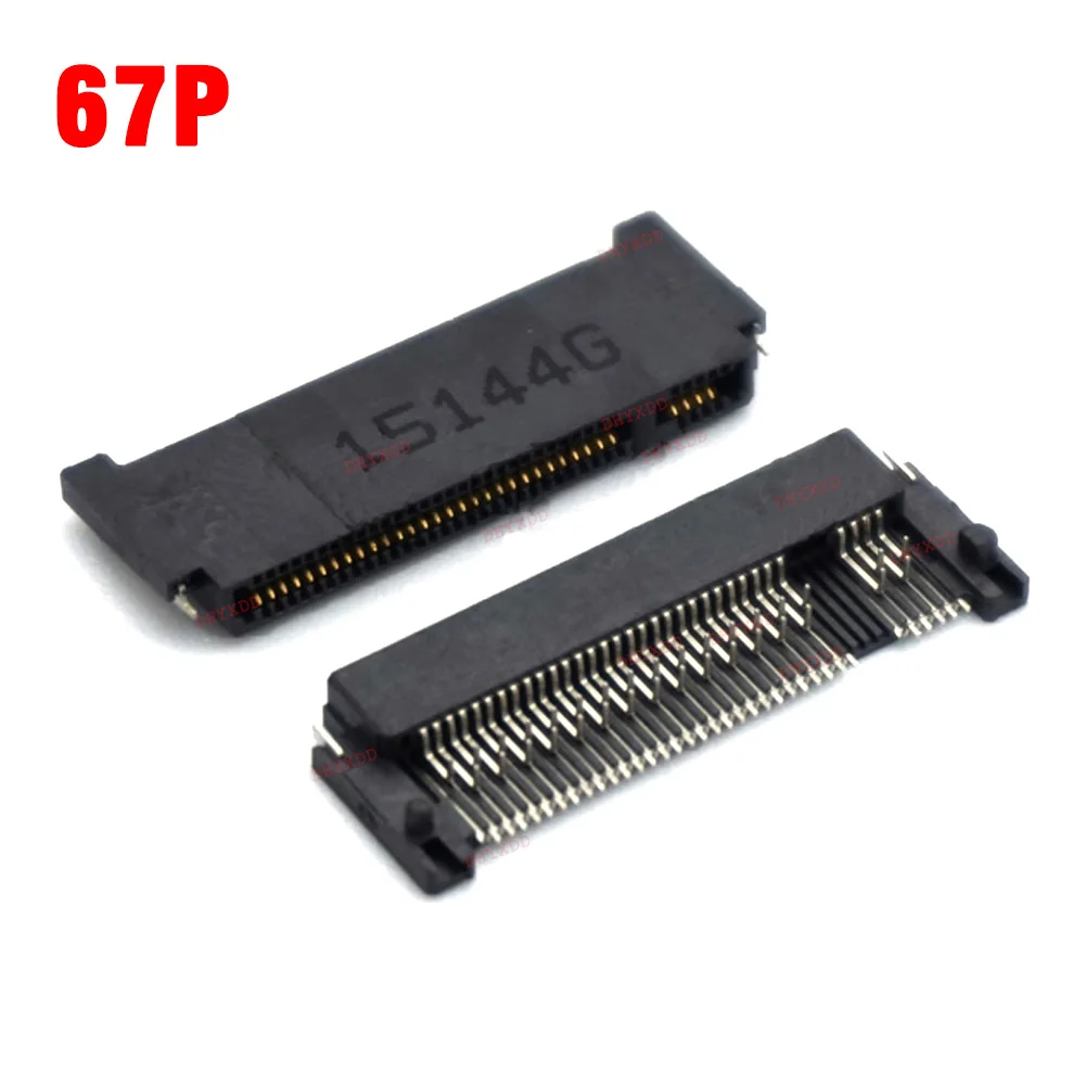 

30 шт., разъем Ngff M.2, интерфейс SSD 67P, Φ H2.2 4 + 5, интерфейс твердотельного жесткого диска, разъем SSD FPC, 67Pin