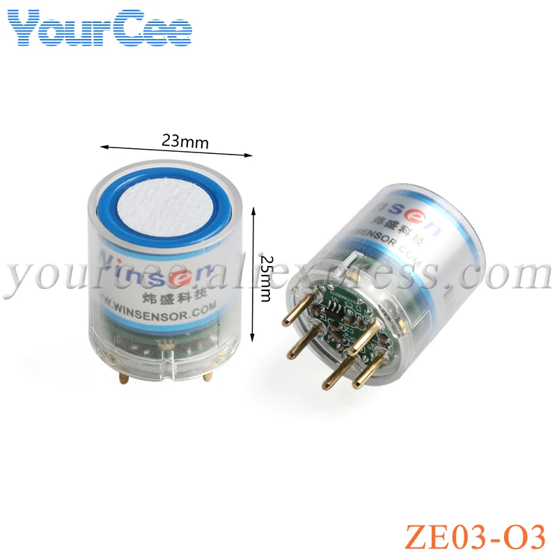 

ZE03 Ozone Detection Module ZE03-O3 Sensor Module Serial Output O3 Ozone Concentration Detector Board