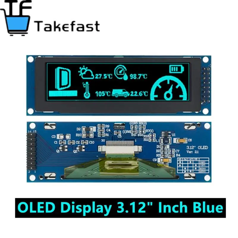 Стандартный XIASONGXIN LIGHT OLED-дисплей 3 12 дюйма реалистичный графический ЖК-модуль с