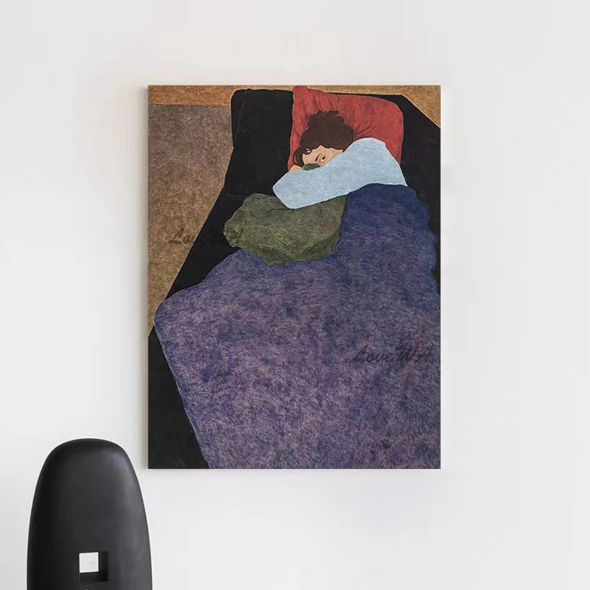 Абстрактная текстурированная картина маслом для девушки