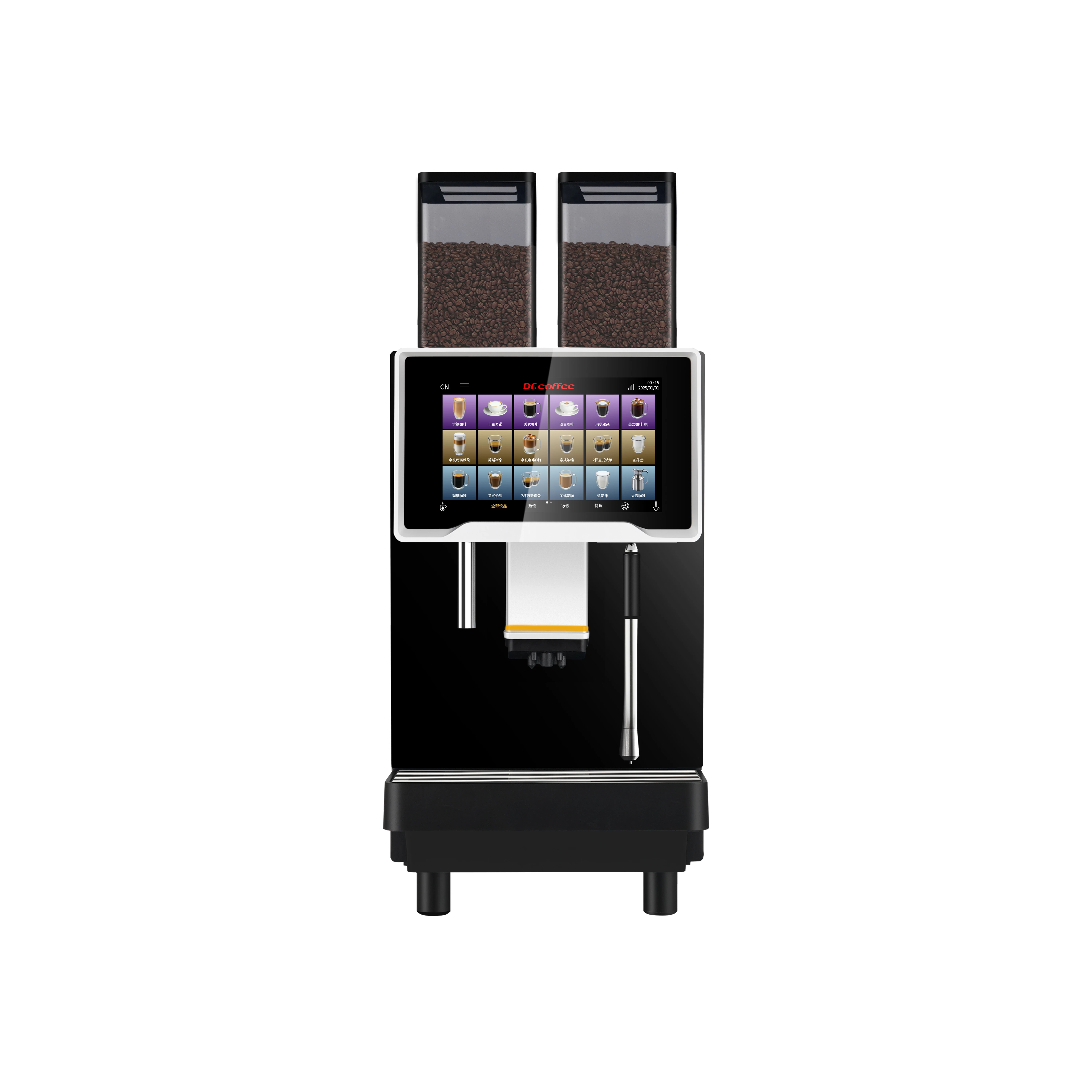Кофемашина Dr. Coffee F30-H: Профессиональная эспрессо-машина с кофемолкой Ditting и паровой трубкой для кафе и бизнеса (art.: 3920d4fa12ea9) - 3920d4fa12ea9