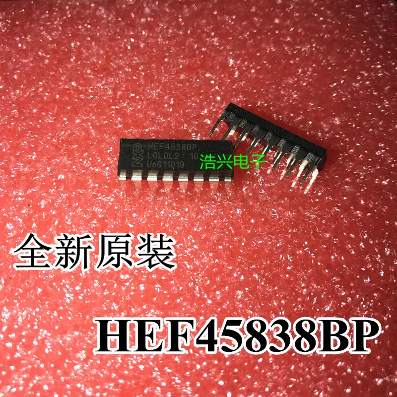 

20шт 100% оригинальный newHEF4538BP HEF4518 DIP-16 CD4538 осциллятор IC