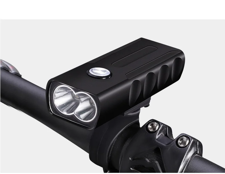 T6 Flashlight Night Bicycle Front Lights Mountain Road Cycling Lamp USB Rechargeable Headlight 1000 Lumens IPX5 Waterproof | Спорт и