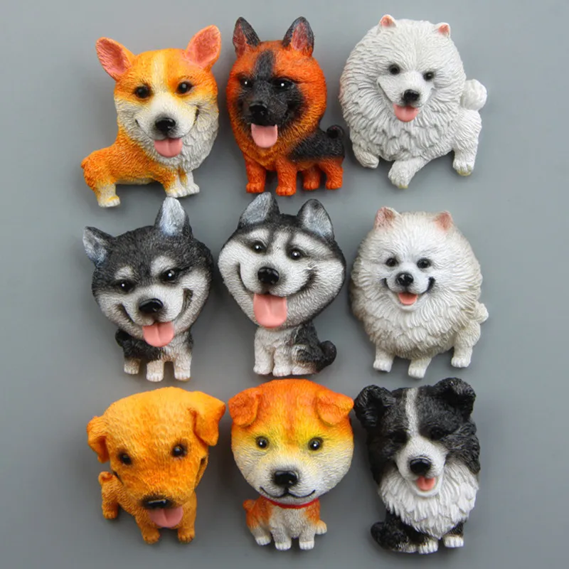 Figurine Eskimo Schnauzer Corgi