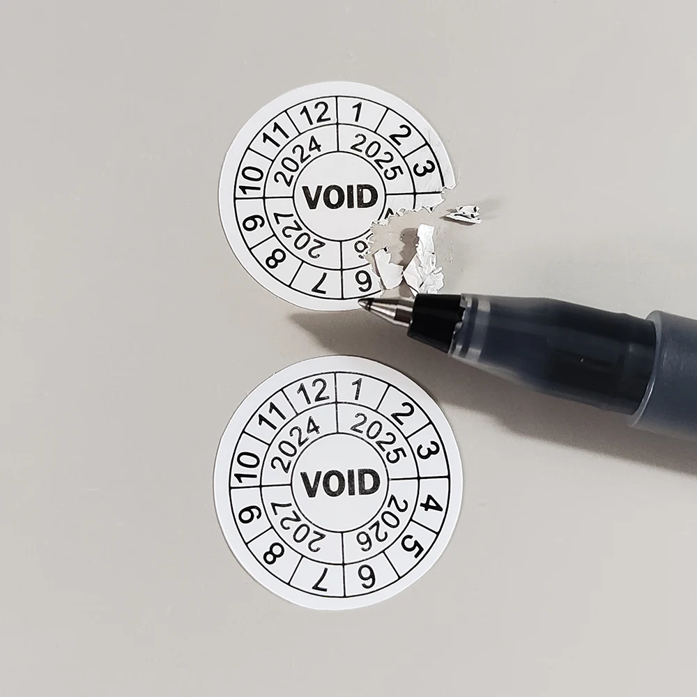 

Гарантийные наклейки из хрупкой бумаги XMYLNG