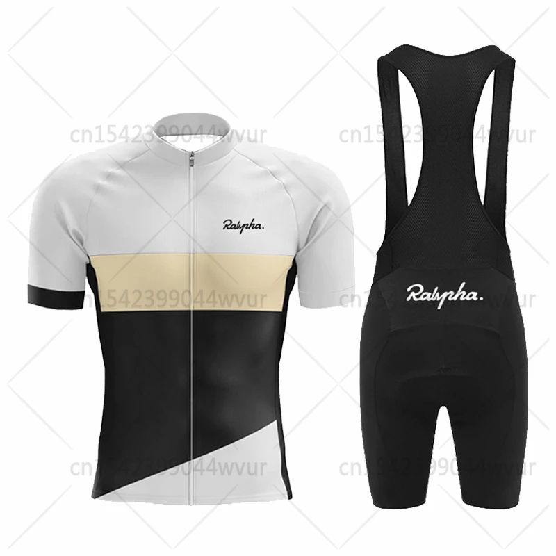 

2023 Raphaful New Cycling Jerseys Sets Summer Breathable Bicycle Clothing MTB maillot Men Road Bike Shirts Riding Sports shorts
