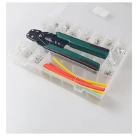 m17d 13 in 1 cold pressed terminal set crimp terminalpliers 21 heat shrinkable tube wire connector use for workshop durable
