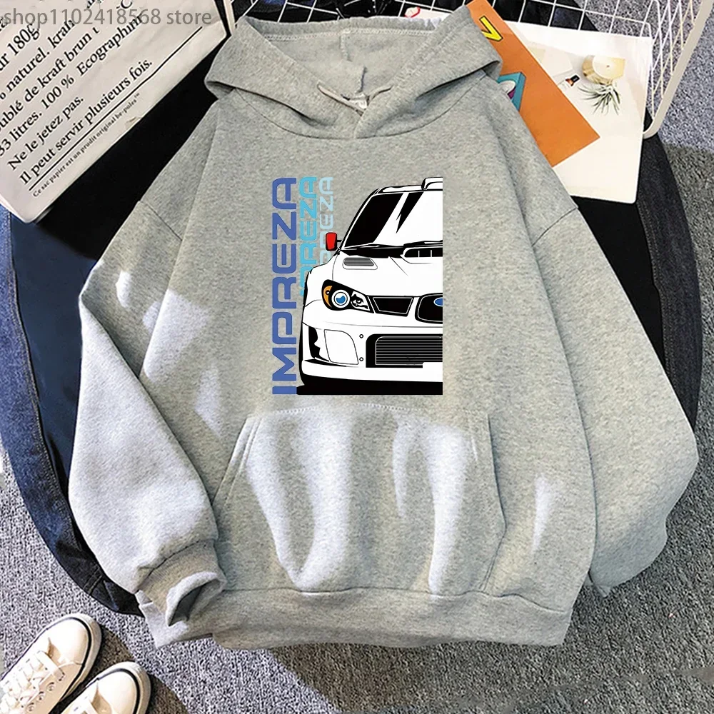 Men Hoodies JDM Initial D Japanese Anime Hoodie Mazida IMPREZA Sweatshirt Harajuku Pullover Techwear Women Clothes Streetwear