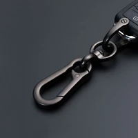 anti lost car key pendant split rings keychain metal buckle car keyring auto vehicle lobster clasp key chain car accessories