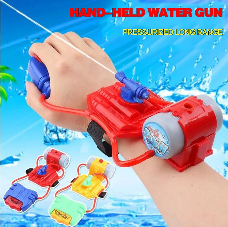 

Children's wrist water gun wristband toy long range high pressure water gun summer water toy beach water fight small water gun