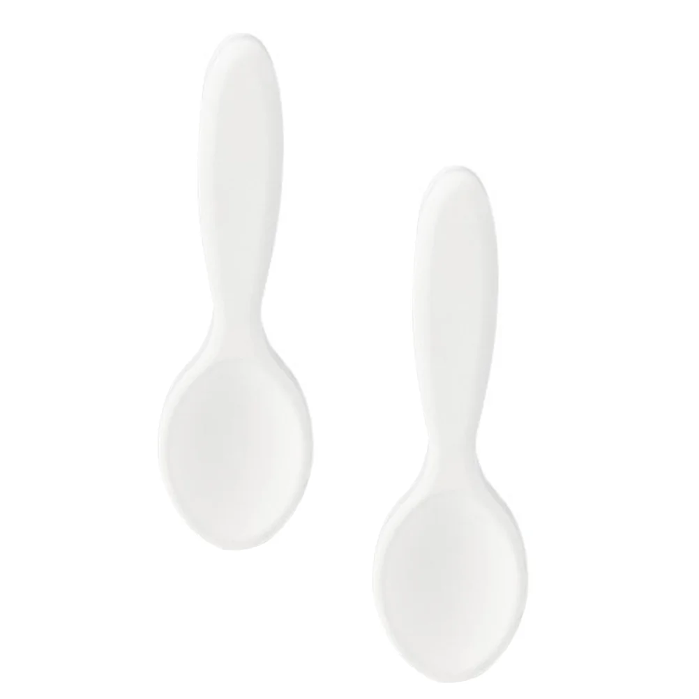 

2pcs Mini Seasoning Spoons Multi-functional Tea Spoons Powder Spoons