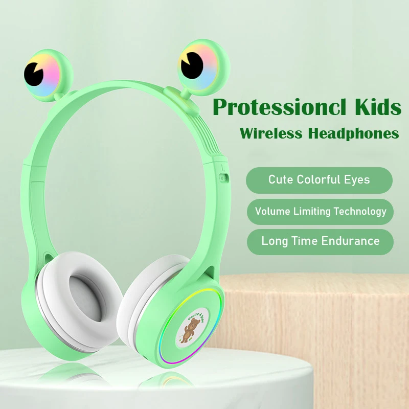 

Беспроводные стереонаушники с микрофоном, со светодиодный подсветильник кой