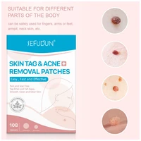 108pcs skin tag remover warts remover patch wart treatment cream herbal extract foot corn plaster acne warts ointment