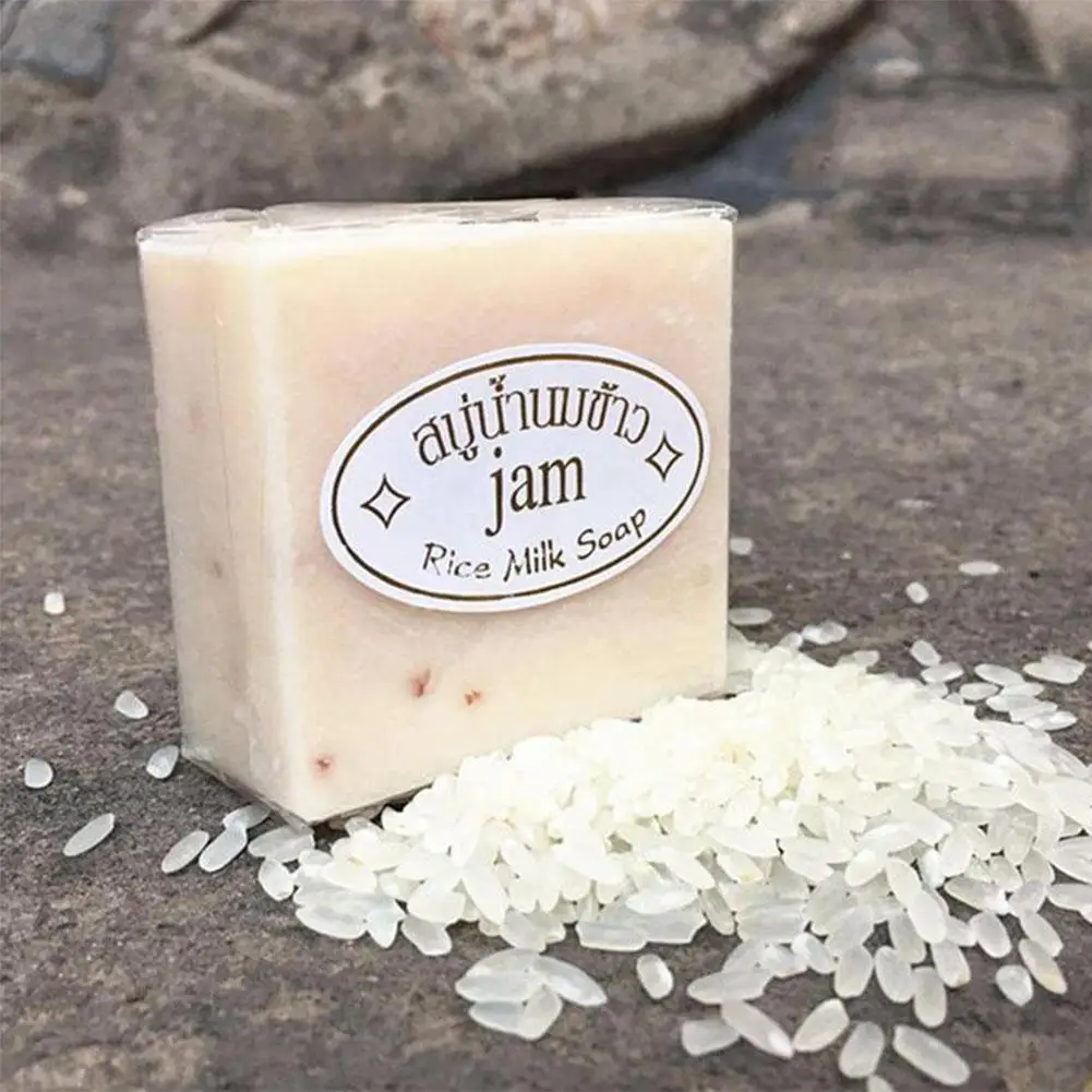 65 г таиландское рисовое мыло ручной работы банное 12 шт. Косметическое Мыло для