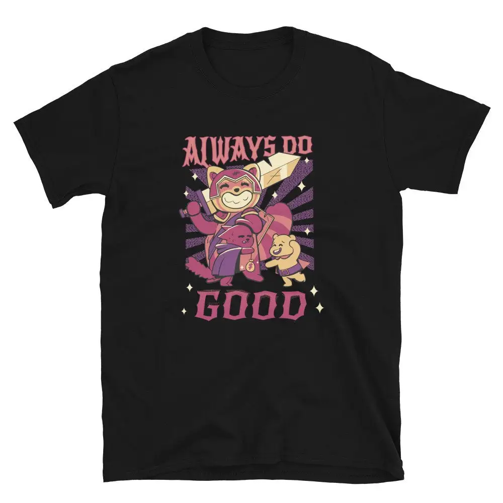 Футболка с надписью Always do good Paladin Class
