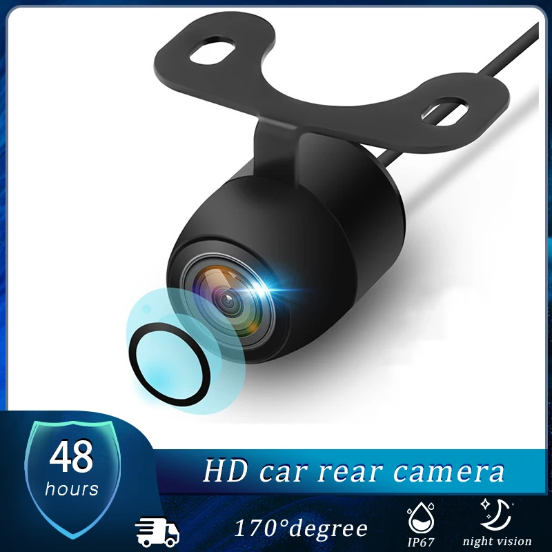 170 Degree Auto Reversing Parking vehicle camera for car CCD Waterproof Video with high quality easy installation