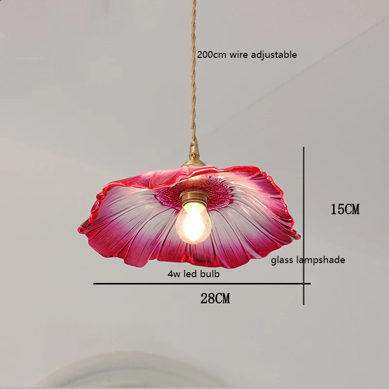 

IWHD скандинавский винтажный подвесной светильник из медного стекла для коридора, ресторана, балкона, кафе, столовой, современный подвесной светильник