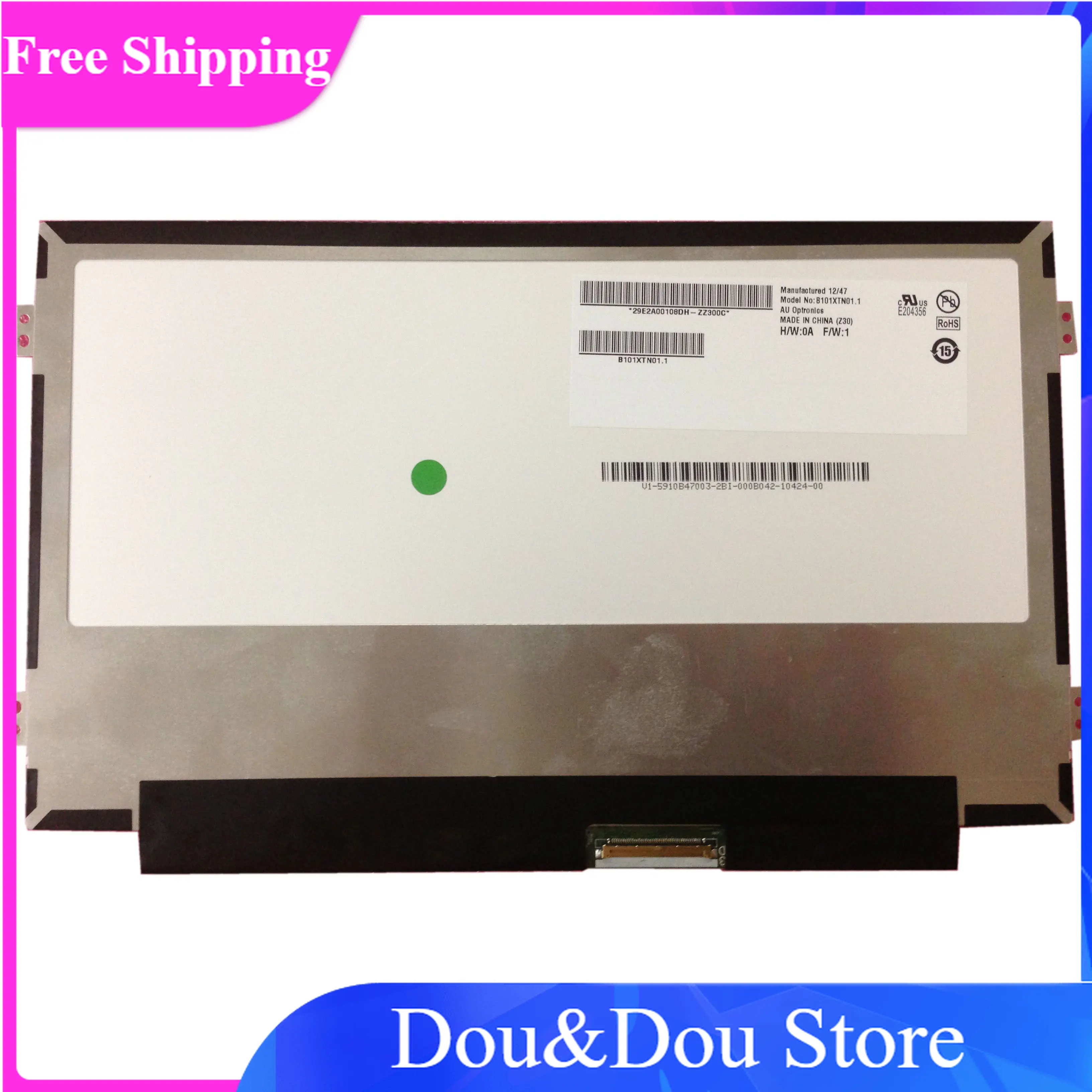 

B101XTN01.1 подходит для B101XTN01.0 N101BGE-L31 HSD101PHW1 B101XTN01 10,1 "1366X768 Тонкая зеркальная ЖК-панель WXGA HDLED-экран Новинка