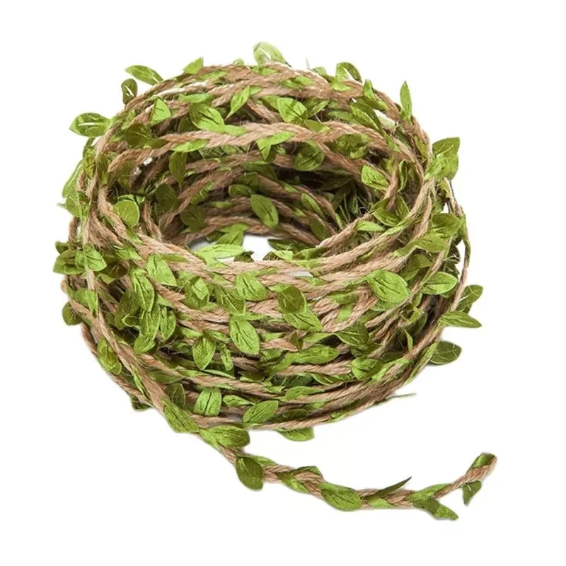 

100Cm/Lot Artificial Flowers Vine Ivy Rattan Garland Green Leaf For Home Wedding Decor Bridal Accessories Diy Fake Floristics