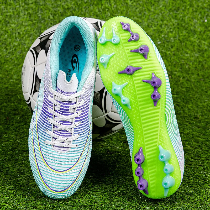 SENAGE High Quality Soccer Shoes for Men Adult Breathable Football Boots Kids Professional TF/FG Cleats Futsal Trainling Sneaker